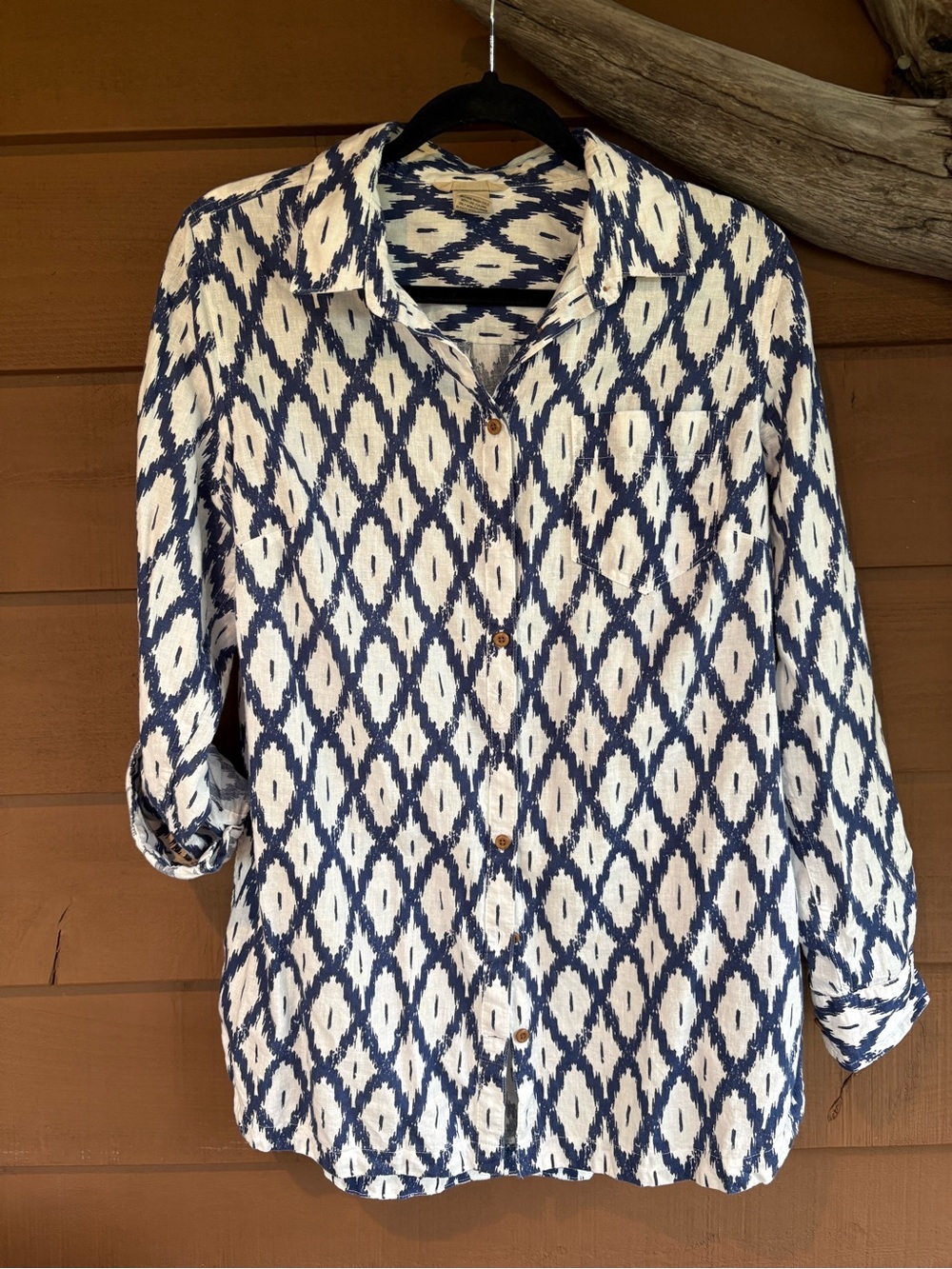 Duluth Women’s hemp/cotton woven tunic top
